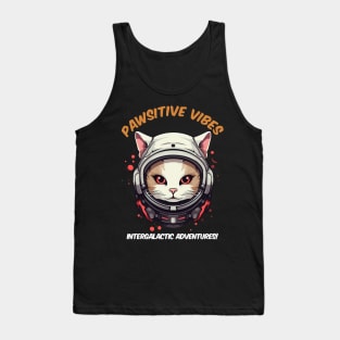 Astro cat funny quote Tank Top